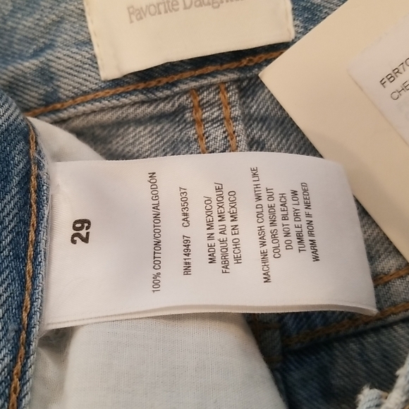💕FAVORITE DAUGHTER💕 The Otto High-Rise Boyfriend Jeans ~ Cheshire 29 NWT - Picture 15 of 16